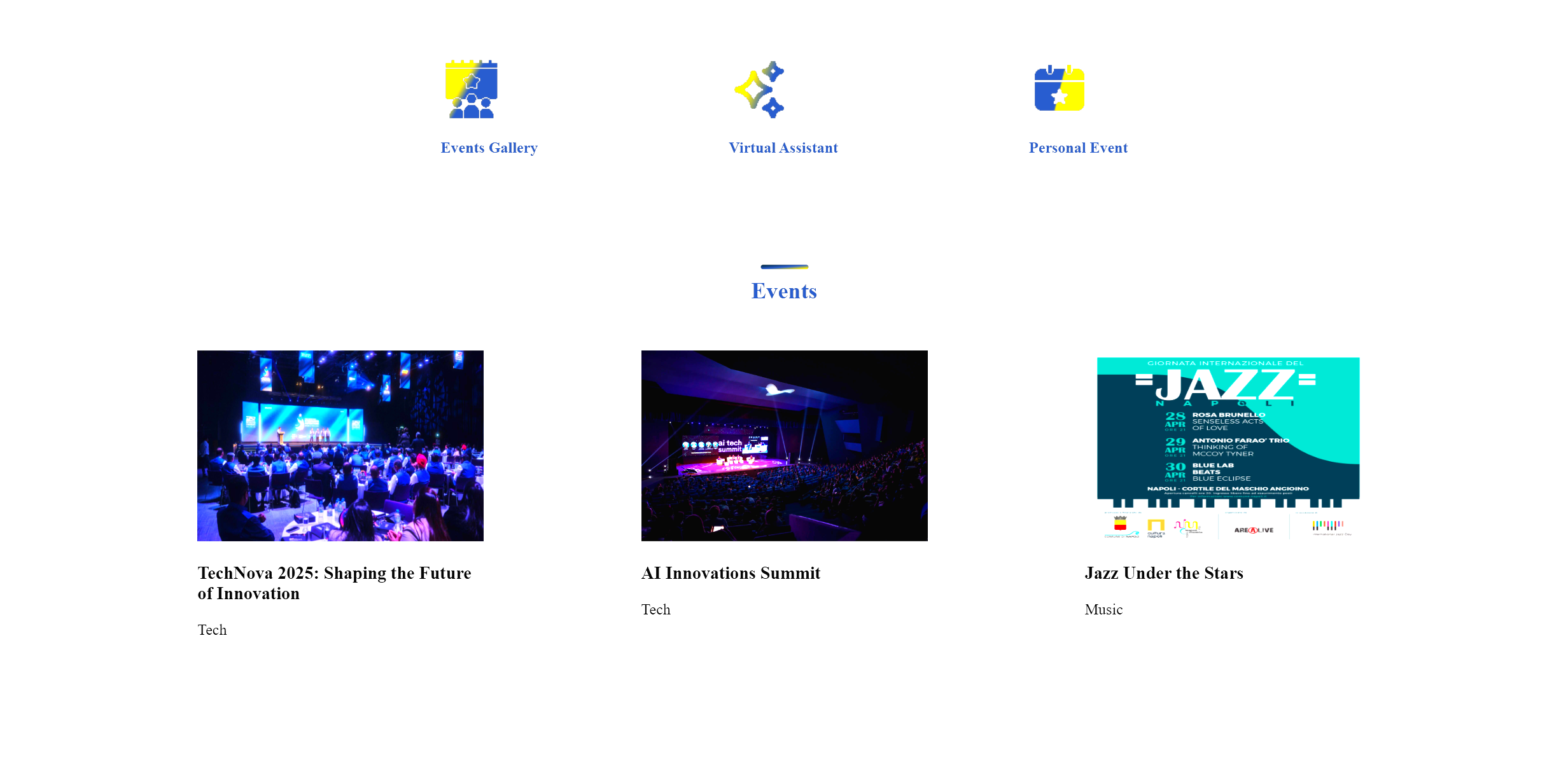 Event Manager Web App